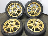 JDM 2002-2003 Subaru Impreza WRX STI V7 5X100 17'X7.5 ET 53 OEM Wheel And Tires