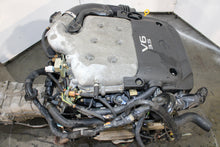 Load image into Gallery viewer, JDM 2002-2006 Infiniti G35 Motor 6 Speed Manual VQ35DE 3.5L 6 Cyl Engine
