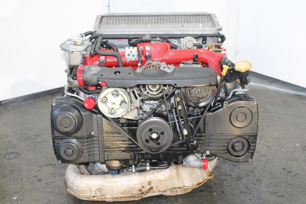 JDM 2002 2003 Subaru Impreza WRX STI V7 Motor 6 Speed Manual EJ207 2.0L 4 Cyl Engine