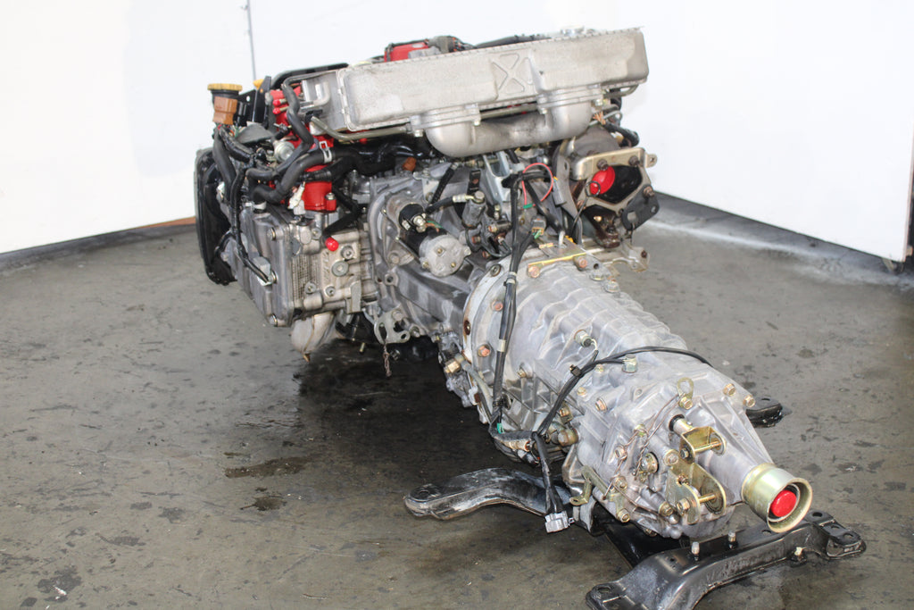 JDM 2002 2003 Subaru Impreza WRX STI V7 Motor 6 Speed Manual EJ207 2.0L 4 Cyl Engine