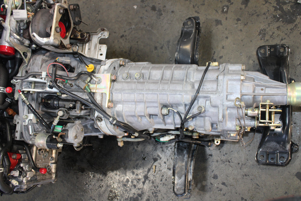 JDM 2002 2003 Subaru Impreza WRX STI V7 Motor 6 Speed Manual EJ207 2.0L 4 Cyl Engine