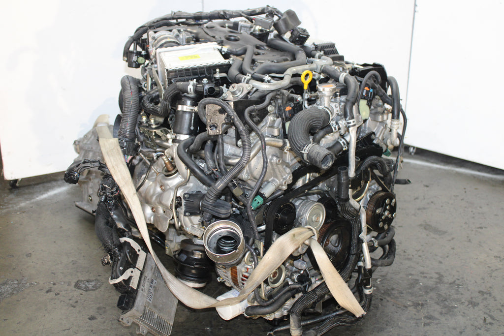JDM 2016-2021 Infiniti Q60 Motor Twin Turbo VR30DDTT RWD 3.0L 6 Cyl Engine