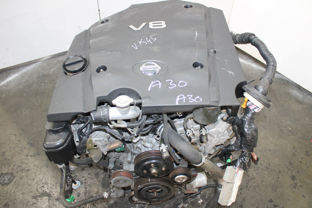 JDM 2003-2005 Infiniti M45 Motor VK45DE-1GEN 4.5L 8 Cyl Engine
