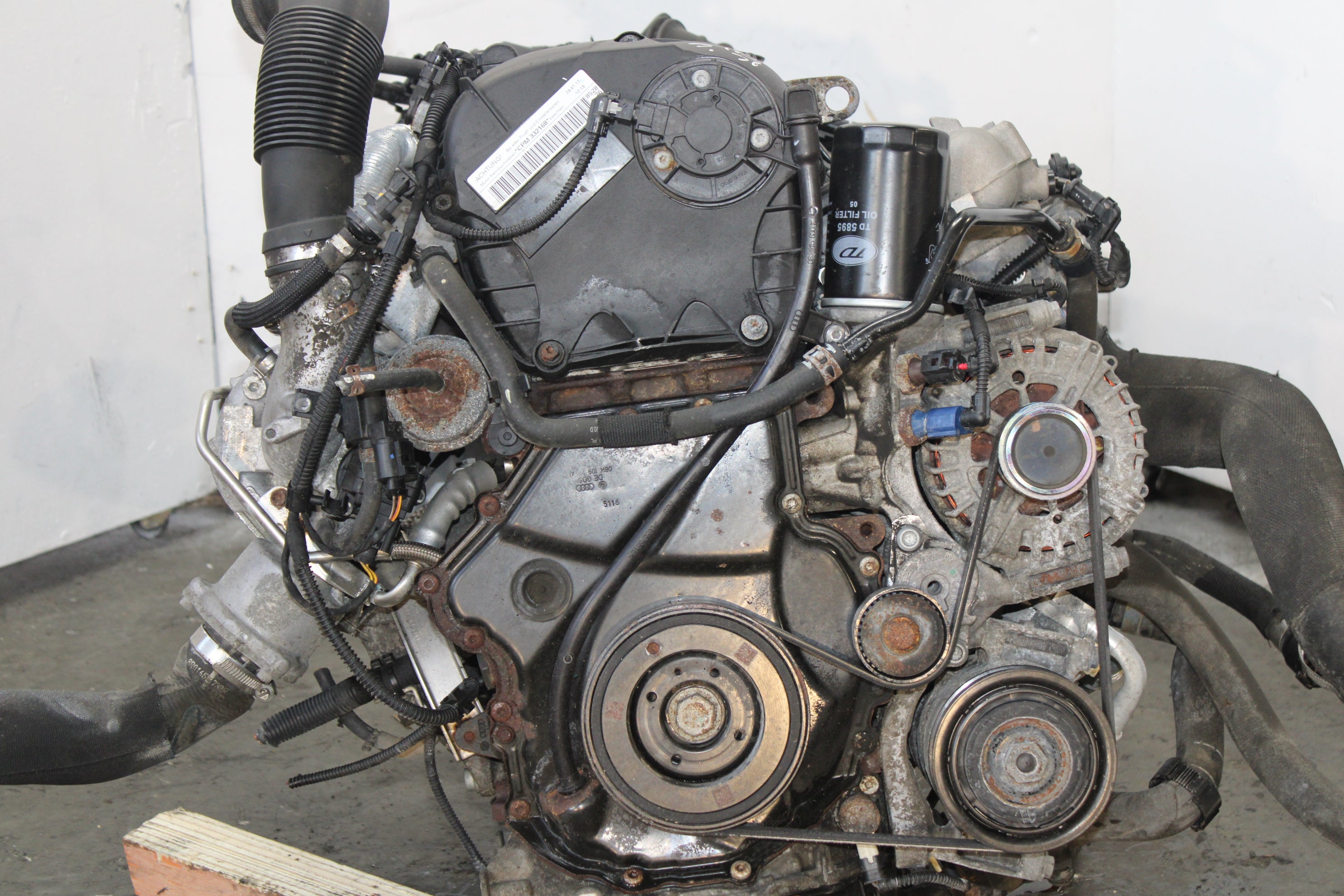 2014-2017 Audi Q5 Motor Turbo 2.0L 4 Cyl Engine