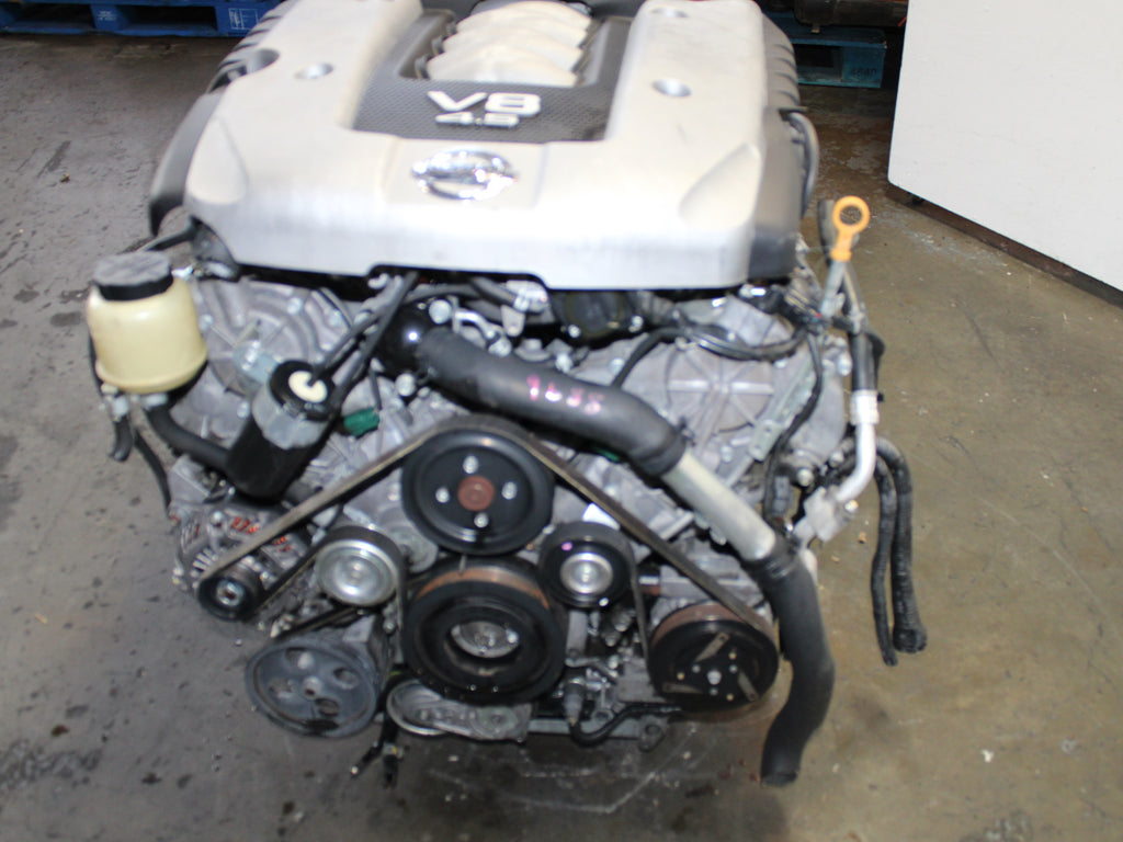 JDM 2006-2010 Infini M45 Motor VK45DE 4.5L 8 Cyl Engine Auto Trans RWD