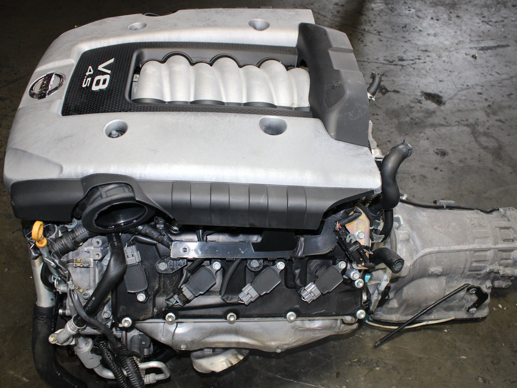 JDM 2006-2010 Infini M45 Motor VK45DE 4.5L 8 Cyl Engine Auto Trans RWD