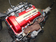 Load image into Gallery viewer, JDM 1990-1994 Nissan Silvia S13 Red Top Motor 5 speed SR20DET 2.0L 4 Cyl Engine