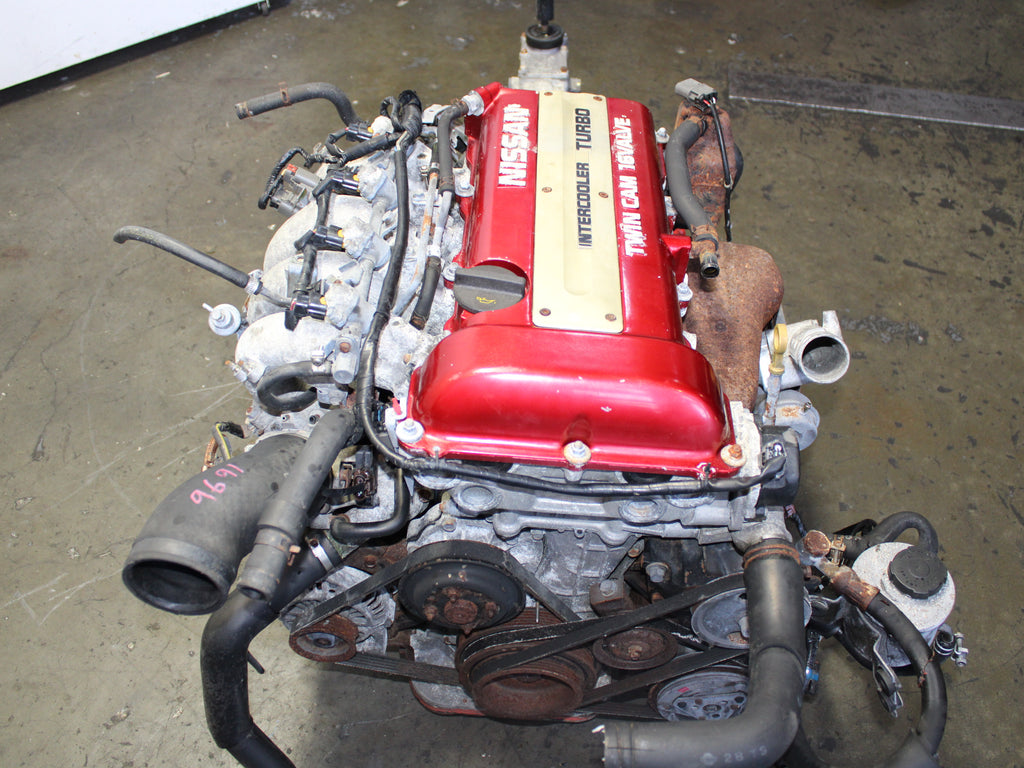 JDM 1990-1994 Nissan Silvia S13 Red Top Motor 5 speed SR20DET 2.0L 4 Cyl Engine