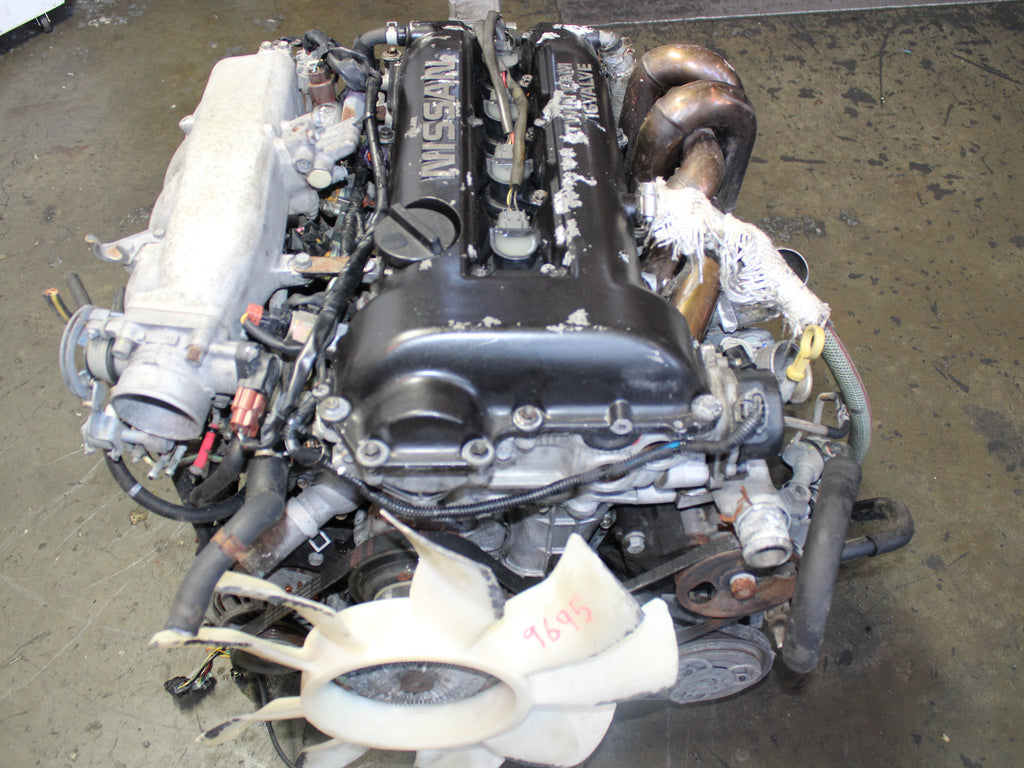 JDM 1994-1998 Nissan 240SX S14 Motor 5 Speed Manual Turbo SR20DET 2.0L 4 Cyl Engine