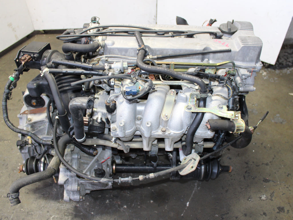 JDM 1993-2001 Nissan Altima Motor KA24DE A/T Transmission 2.4L 4 Cyl Engine