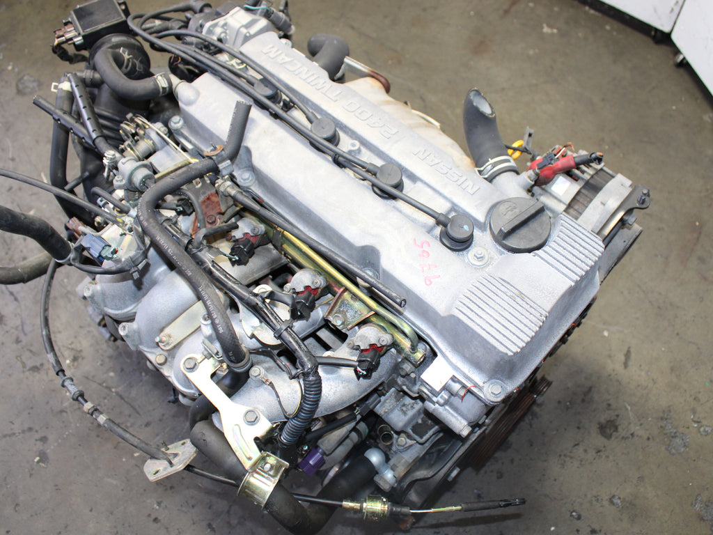 JDM 1993-2001 Nissan Altima Motor KA24DE A/T Transmission 2.4L 4 Cyl Engine