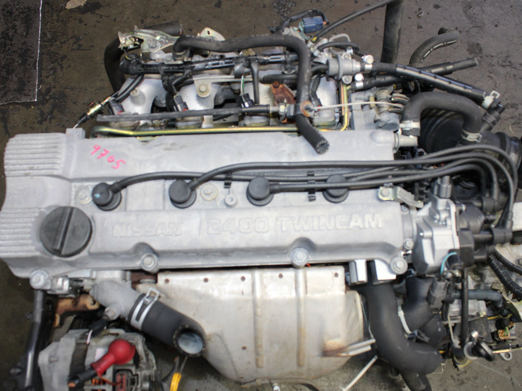 JDM 1993-2001 Nissan Altima Motor KA24DE A/T Transmission 2.4L 4 Cyl Engine