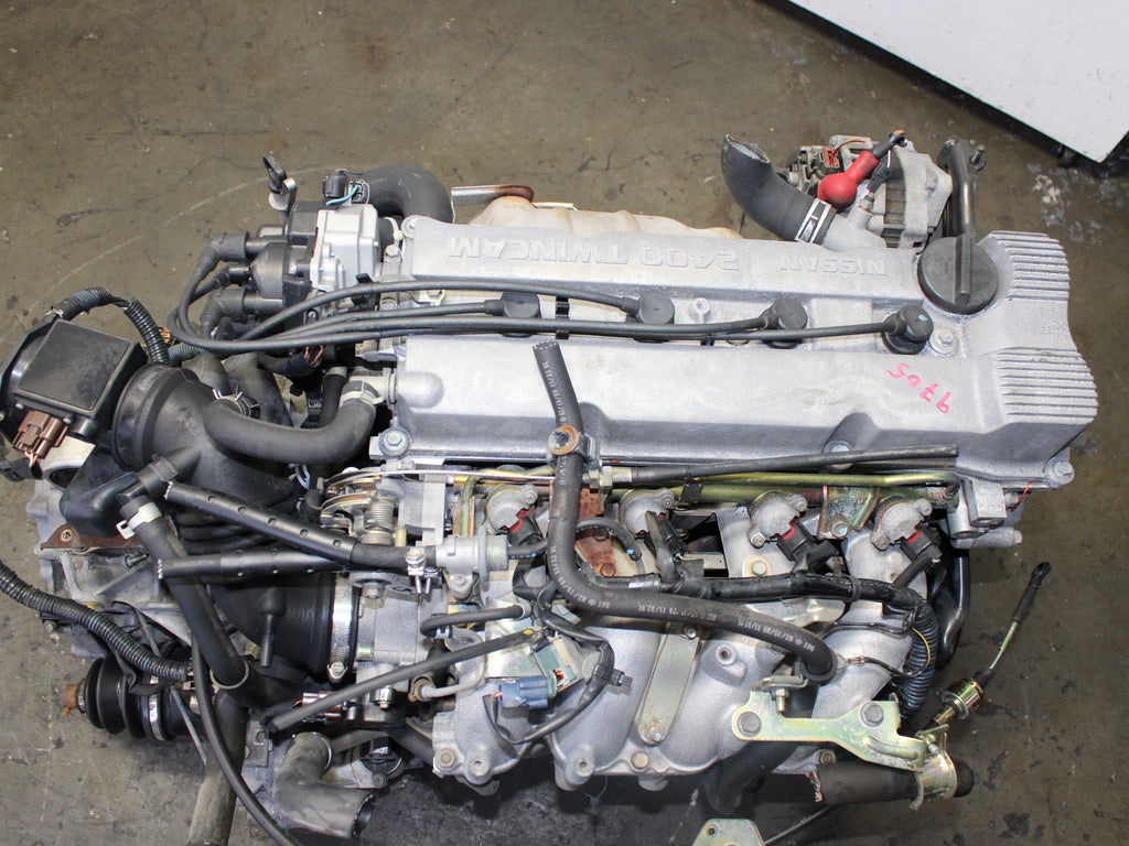 JDM 1993-2001 Nissan Altima Motor KA24DE A/T Transmission 2.4L 4 Cyl Engine