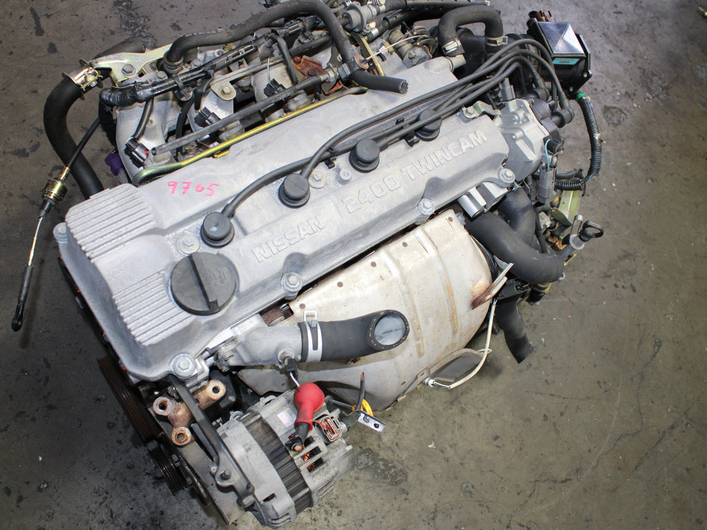 JDM 1993-2001 Nissan Altima Motor KA24DE A/T Transmission 2.4L 4 Cyl Engine