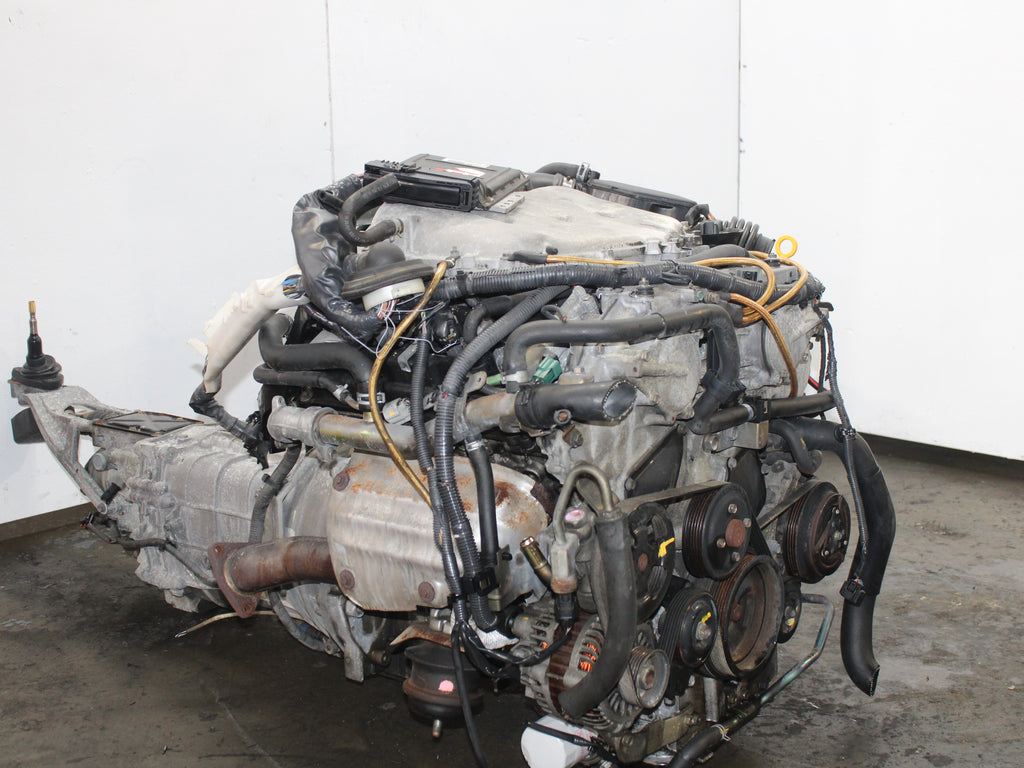 JDM 2003-2004 Infiniti G35 Motor Manual Transmission VQ35DE 3.5L 6 Cyl Engine