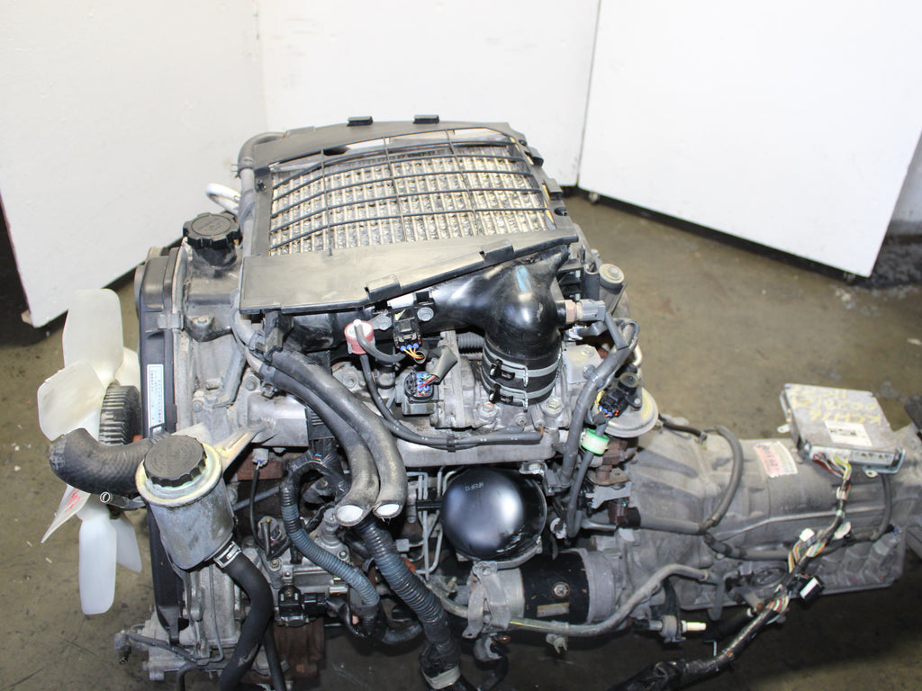 JDM 90-95 Toyota 4Runner Hilux Surf Turbo Diesel Engine Motor AWD A/T Transmission 3.0L JDM 1KZ-TE