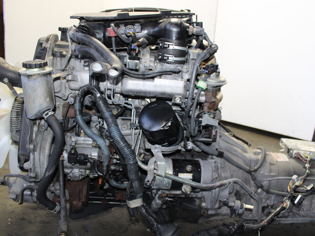 JDM 90-95 Toyota 4Runner Hilux Surf Turbo Diesel Engine Motor AWD A/T Transmission 3.0L JDM 1KZ-TE