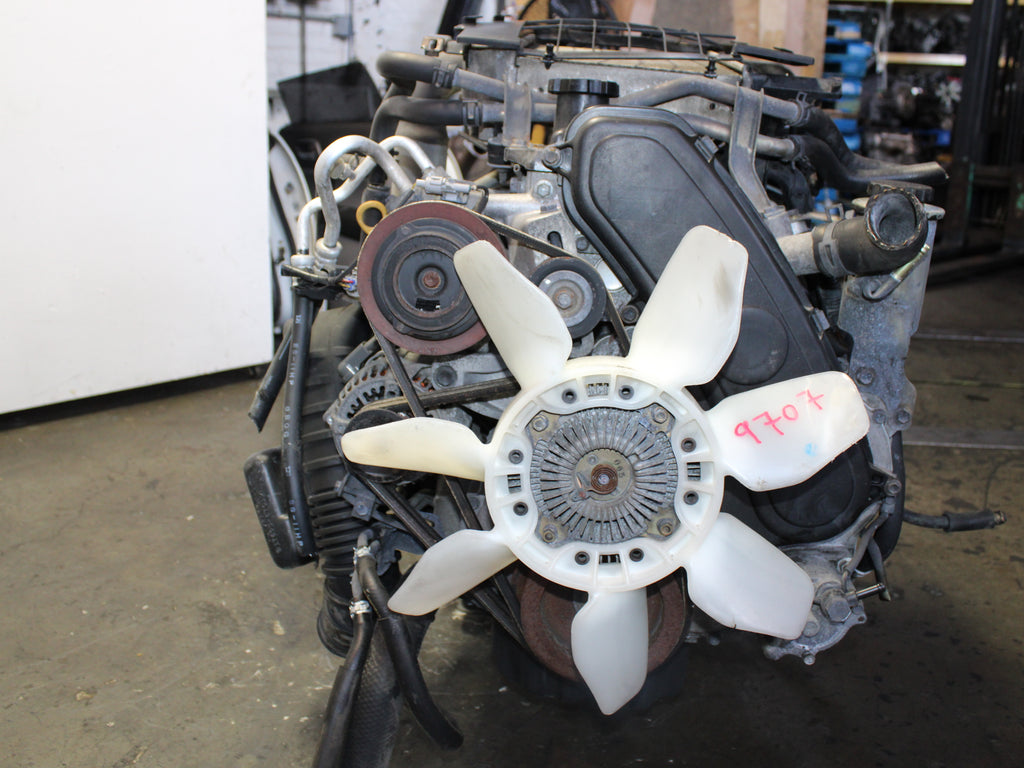 JDM 90-95 Toyota 4Runner Hilux Surf Turbo Diesel Engine Motor AWD A/T Transmission 3.0L JDM 1KZ-TE