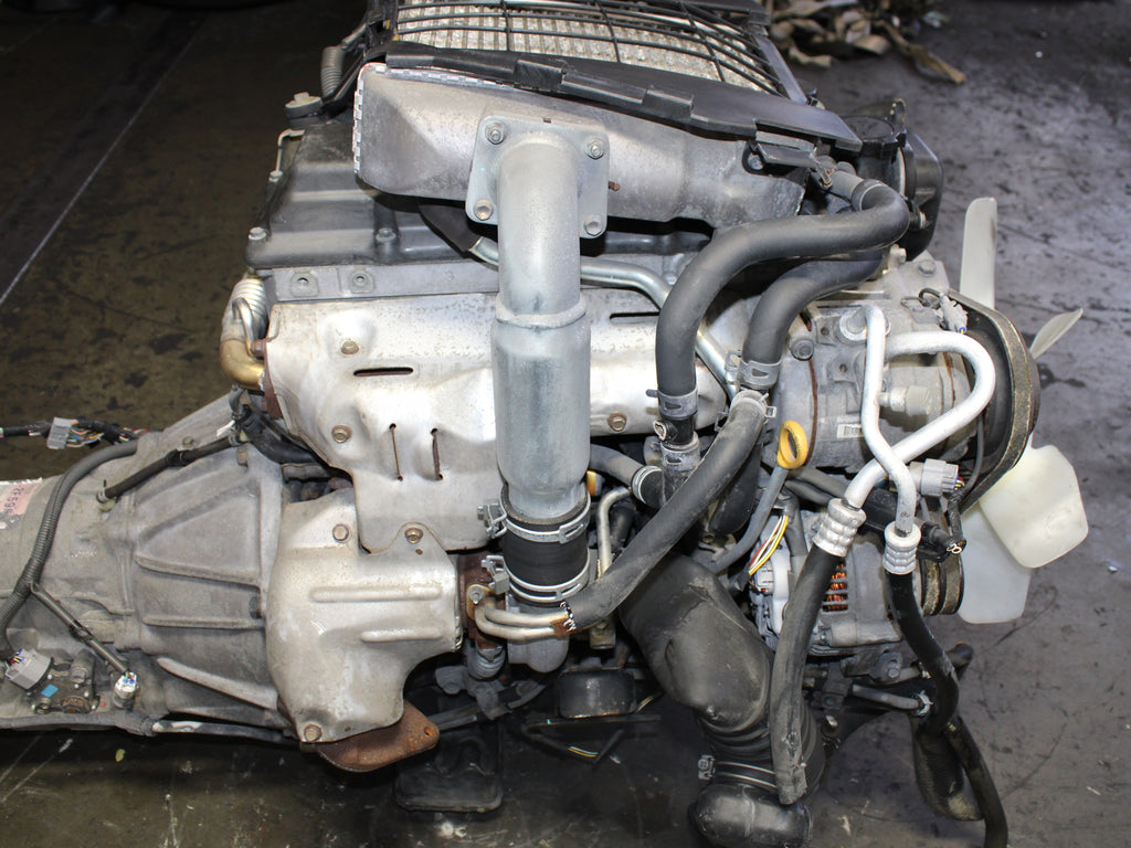 JDM 90-95 Toyota 4Runner Hilux Surf Turbo Diesel Engine Motor AWD A/T Transmission 3.0L JDM 1KZ-TE