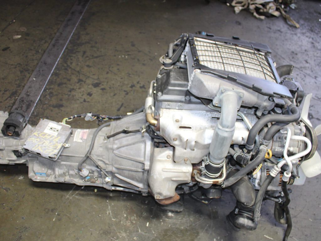 JDM 90-95 Toyota 4Runner Hilux Surf Turbo Diesel Engine Motor AWD A/T Transmission 3.0L JDM 1KZ-TE