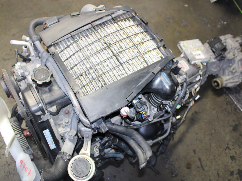 JDM 90-95 Toyota 4Runner Hilux Surf Turbo Diesel Engine Motor AWD A/T Transmission 3.0L JDM 1KZ-TE