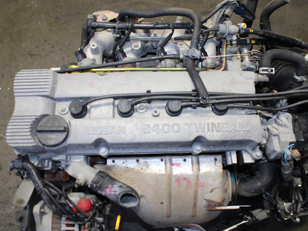 JDM 1993-2001 Nissan Altima 2.4L 4CYL DOHC Engine KA24 JDM KA24DE A/T Transmission