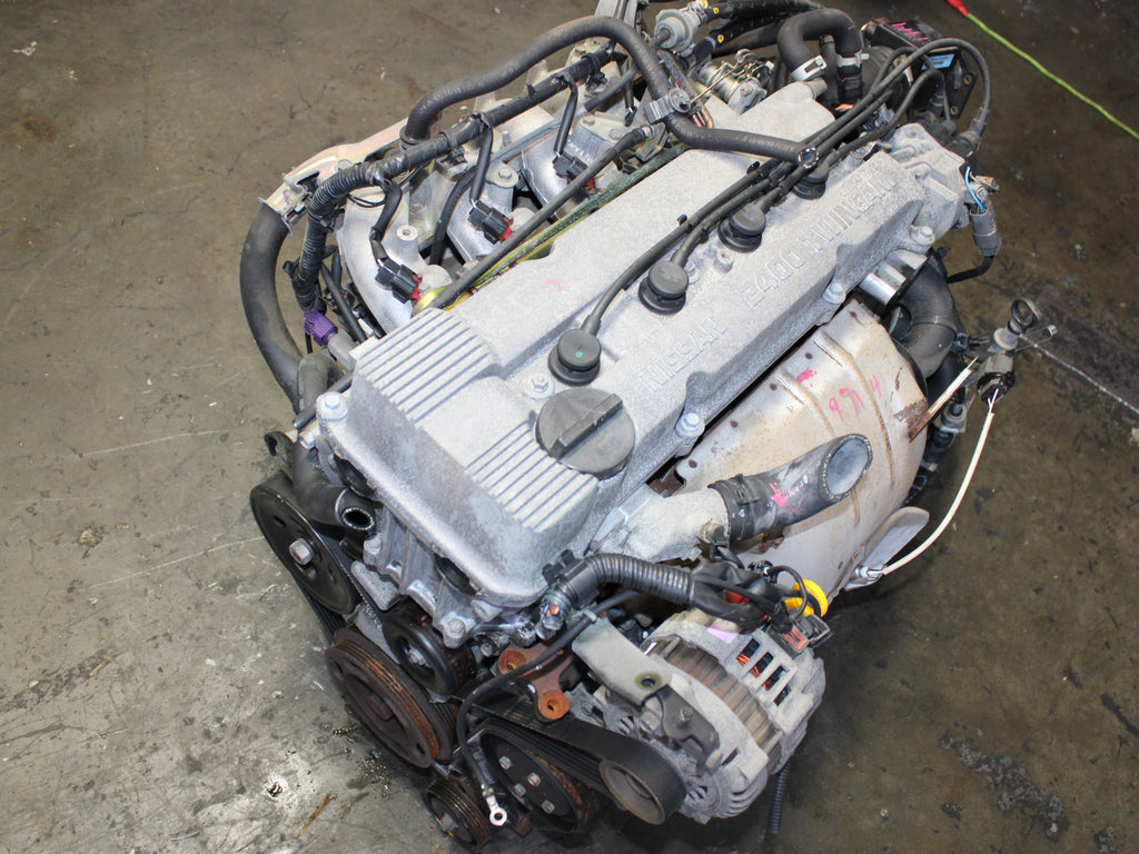 JDM 1993-2001 Nissan Altima 2.4L 4CYL DOHC Engine KA24 JDM KA24DE A/T Transmission