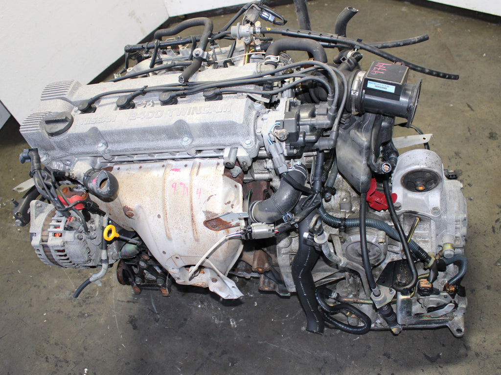 JDM 1993-2001 Nissan Altima 2.4L 4CYL DOHC Engine KA24 JDM KA24DE A/T Transmission