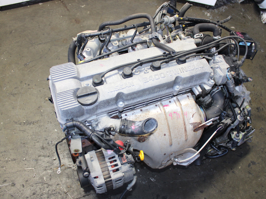 JDM 1993-2001 Nissan Altima 2.4L 4CYL DOHC Engine KA24 JDM KA24DE A/T Transmission