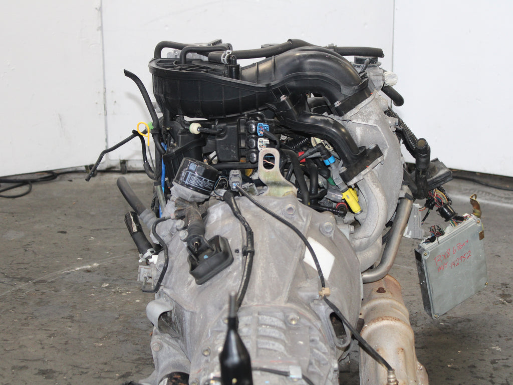 JDM 2004-2008 Mazda RX8 Motor Rotary 1.3L 6 Port 6 Speed Manual 1.3L 4 Cyl Engine