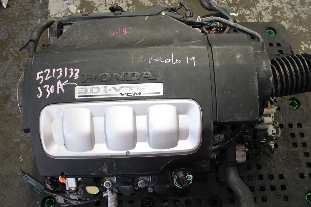JDM 2003-2007 Honda Accord Motor V6 Transmission J30A 3.0L 6 Cyl Engine