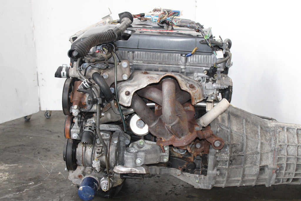JDM 2002-2005 Toyota Altezza SXE10 Motor 6 Speed 3SGE Beams Dual VVTi 2.0L 6 Cyl Engine G5