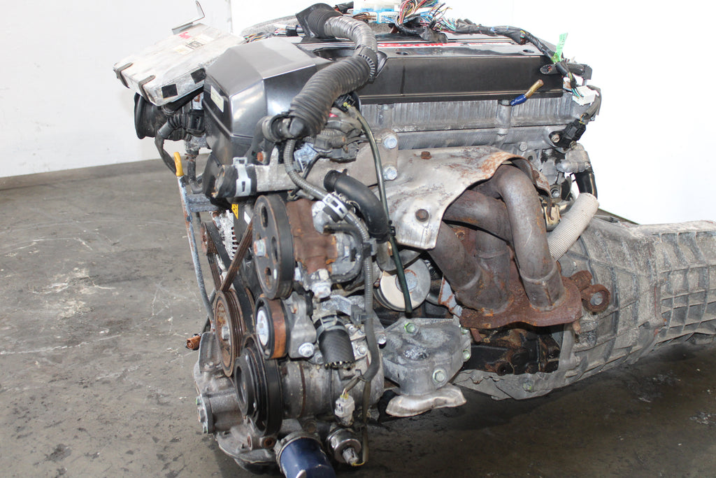JDM 2002-2005 Toyota Altezza SXE10 Motor 6 Speed 3SGE Beams Dual VVTi 2.0L 6 Cyl Engine G5