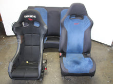 Load image into Gallery viewer, JDM 2002-2007 Subaru WRX STi V7 V8 V9 Front &amp; Rear Seats With Rails Bride Bucket Seat