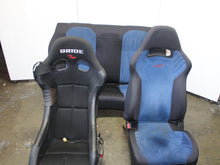 Load image into Gallery viewer, JDM 2002-2007 Subaru WRX STi V7 V8 V9 Front &amp; Rear Seats With Rails Bride Bucket Seat