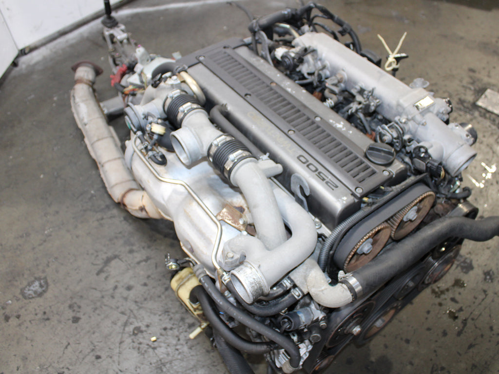 JDM 1987-1993 Toyota Supra Turbo JZA70 Motor Rear Sump R154 Manual 1JZ-GTE Non VVTi 2.5L 6 Cyl Engine