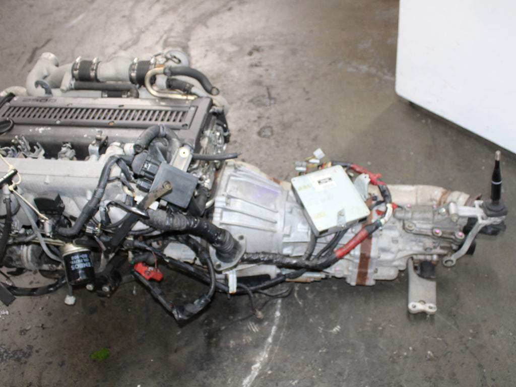 JDM 1987-1993 Toyota Supra Turbo JZA70 Motor Rear Sump R154 Manual 1JZ-GTE Non VVTi 2.5L 6 Cyl Engine