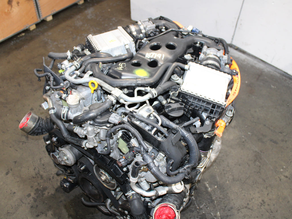 JDM 2016-2021 Infiniti Q60 Q50 Motor Red Sport Twin Turbo VR30DDTT-AWD 3.0L 6 Cyl Engine