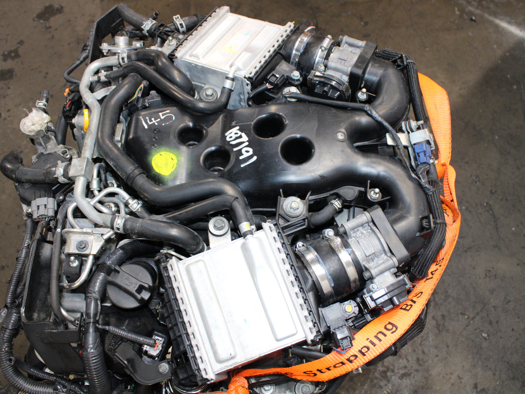 JDM 2016-2021 Infiniti Q60 Q50 Motor Red Sport Twin Turbo VR30DDTT-AWD 3.0L 6 Cyl Engine