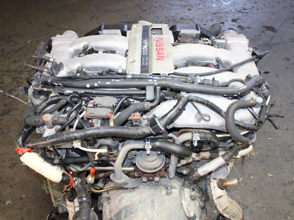 JDM 1990-1996 Nissan 300zx Motor Non Turbo VG30DE 3.0L 6 Cyl Engine 5 Speed Transmission ECU