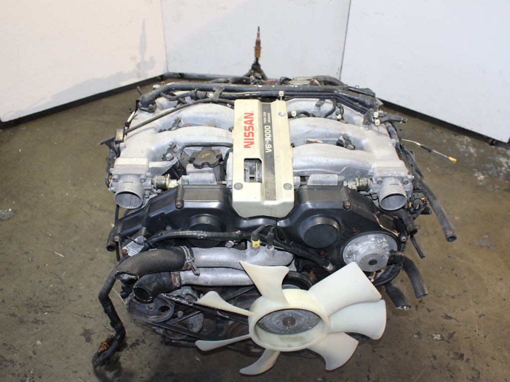 JDM 1990-1996 Nissan 300zx Motor Non Turbo VG30DE 3.0L 6 Cyl Engine 5 Speed Transmission ECU