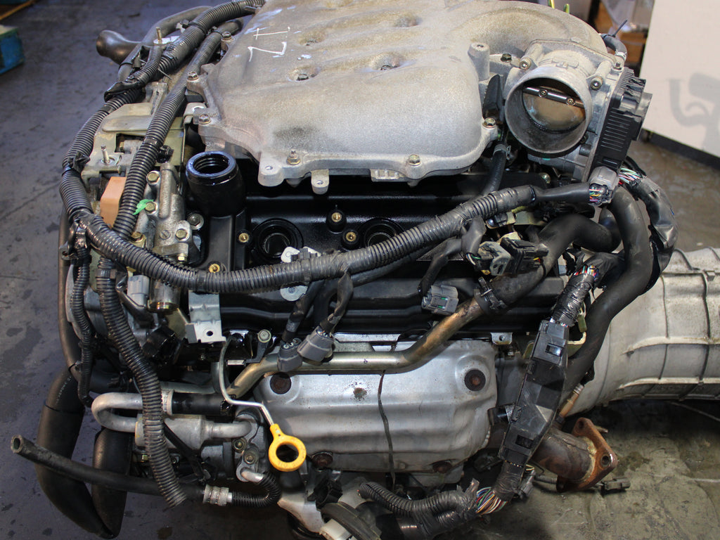 JDM 2005-2006 Infiniti G35 Motor 6 Speed Manual Transmission VQ35DE Rev Up 3.5L 6 Cyl Engine