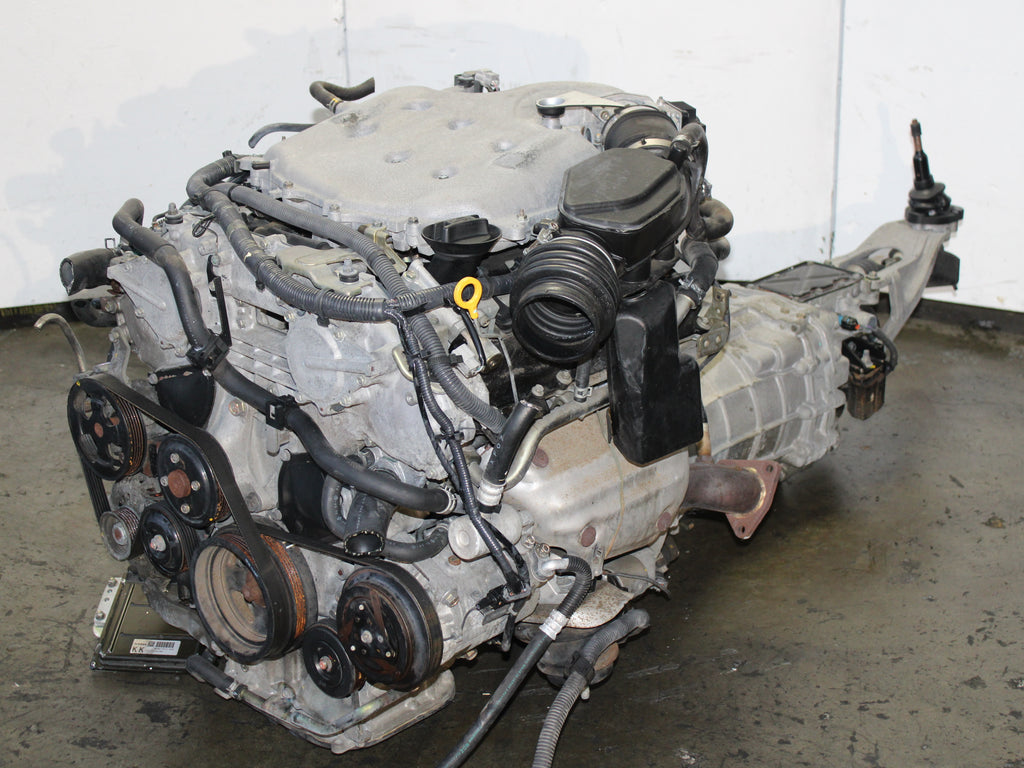 JDM 2003-2004 Infiniti G35 Motor Manual Transmission VQ35DE 3.5L 6 Cyl Engine