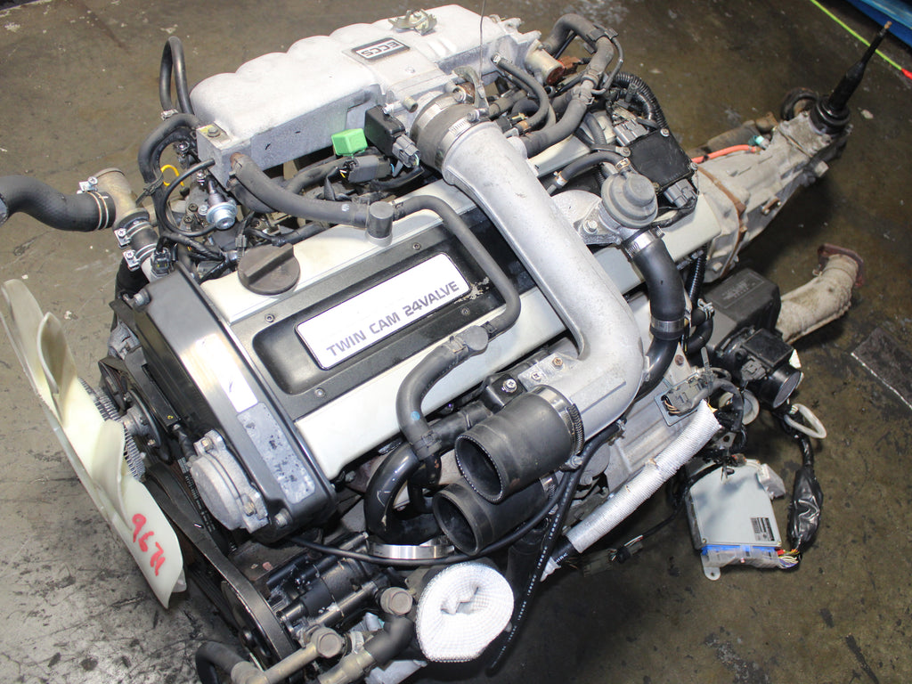 JDM 1990-1997 Nissan Skyline R32 GTS Motor 5 Speed Manual RB20DET 2.0L 6 Cyl Engine