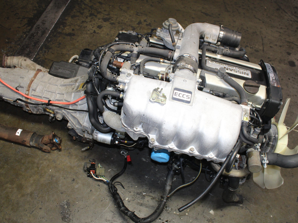 JDM 1990-1997 Nissan Skyline R32 GTS Motor 5 Speed Manual RB20DET 2.0L 6 Cyl Engine