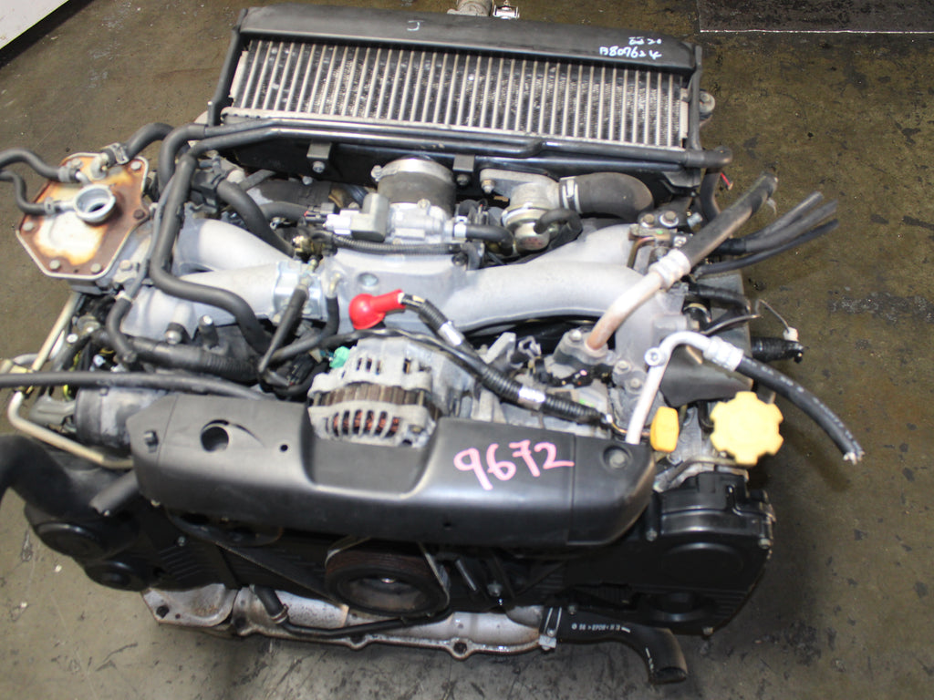 JDM 2002-2005 SUBARU WRX FORESTER EJ205 AVCS 2.0L ENGINE WITH 5 SPEED TRANS