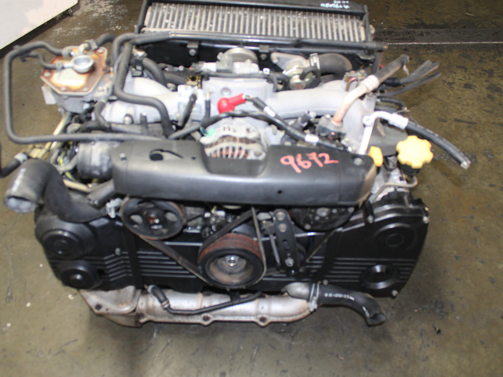 JDM 2002-2005 SUBARU WRX FORESTER EJ205 AVCS 2.0L ENGINE WITH 5 SPEED TRANS