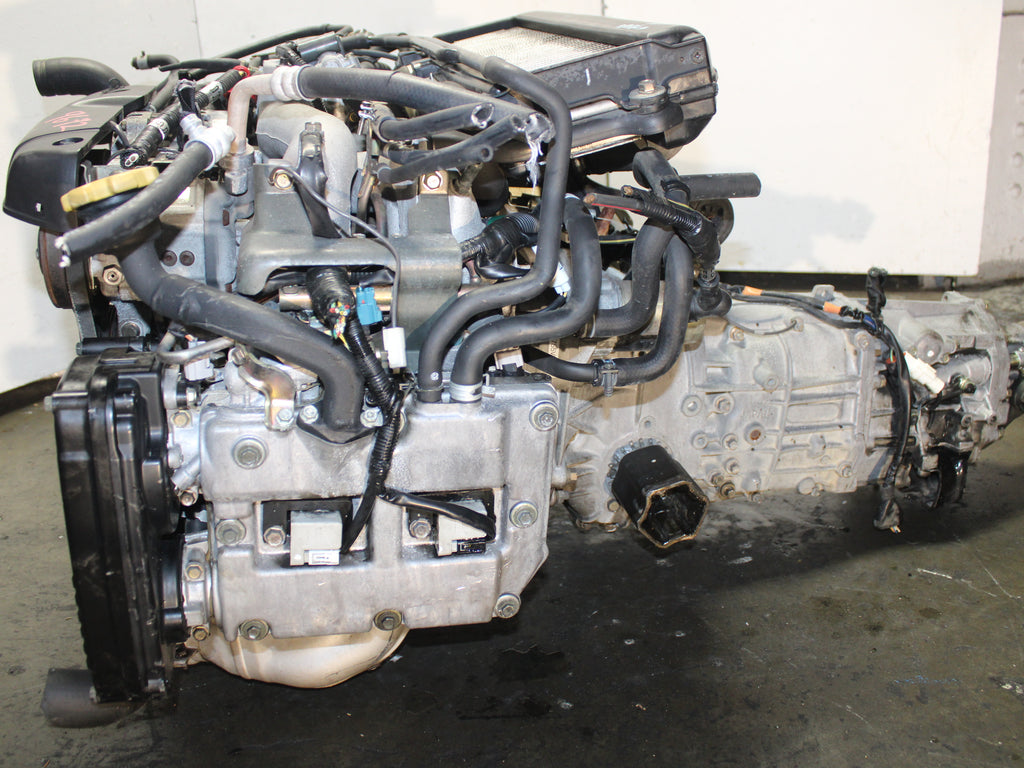 JDM 2002-2005 SUBARU WRX FORESTER EJ205 AVCS 2.0L ENGINE WITH 5 SPEED TRANS