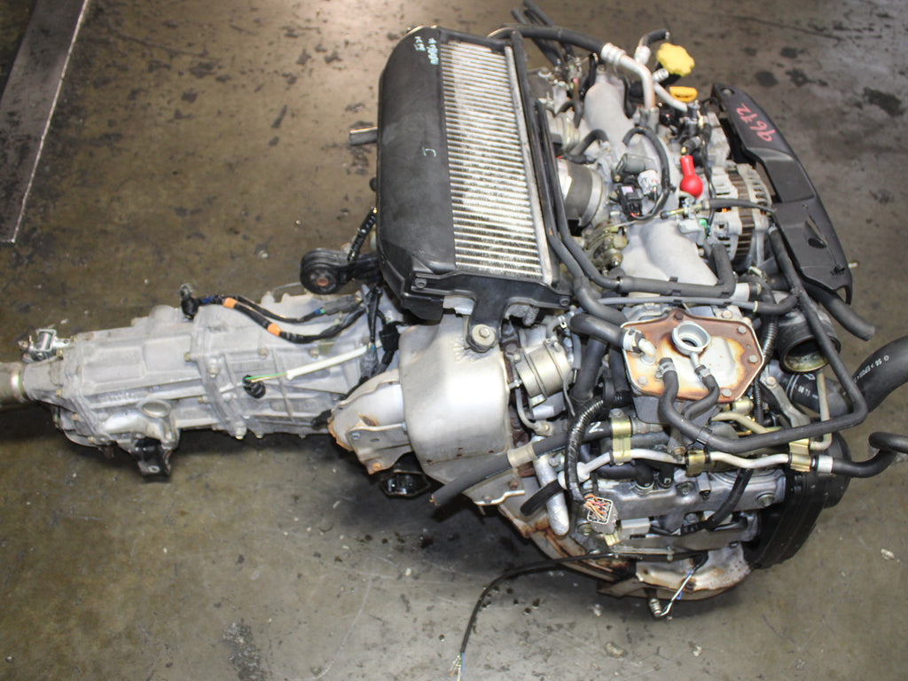 JDM 2002-2005 SUBARU WRX FORESTER EJ205 AVCS 2.0L ENGINE WITH 5 SPEED TRANS