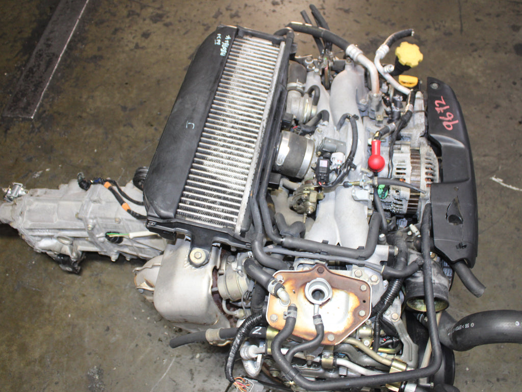 JDM 2002-2005 SUBARU WRX FORESTER EJ205 AVCS 2.0L ENGINE WITH 5 SPEED TRANS